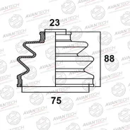 ������� ������� BD0207 ��� Nissan �������� ������������� Avantech ����� 5-43319-019-0 G001-22-540A 39741-16R26 9741-70A26 39741-70A27 G001-22-54039741...
