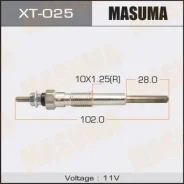����� ������ XT-025 ��� Toyota ������������� Masuma ����� 19850-64020 19850-68010 PT-150 GT223 DG-650 ST-19850-64020 1C 2C 11v ����� � ������� � �����...