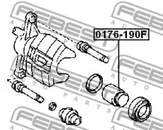 ��������� ������� 0176-AE190F ��� Toyota �������� ������������� Febest �������� 47731-20190 47731-33010 0176-AE190F BC-4328 ST-47731-20190 0176-ZZE120...