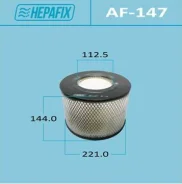 ������ ��������� AF-147 ��� Toyota ������������� Hepafix ����� 17801-68020 17801-68030 17801-61020 178001-61030 17801-66030 A-147 MFA-270 DFA22212 ���...