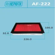������ ��������� AF-222 ��� Nissan ������������� Hepafix ����� 16546-30P00 16546-73C10 1654673C10B A-222 A202 A-2003 A-1833 DFA2329 ����� � ������� �...