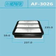������ ��������� AF-3026 ��� Mitsubishi Isuzu ������������� Hepafix ����� M1500A098 M1500358 8-97369-293-0 A-3026 MFA-M301 A-3505 DFA1246 ����� � ����...
