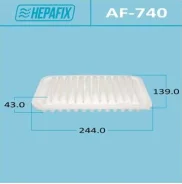 ������ ��������� AF-740 ��� Toyota Daihatsu ������������� Hepafix ����� 17801-87402 AY120-TY062 V9112-0042 A-740 MFA-863 A-1219 DFA740 ����� � �������...