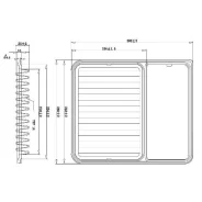 ������ ��������� DFA1016 ��� Toyota ������������� Double Force �������������� 17801-B1010 AY120-TY081 V9112-0043 A-1016 MFA-1139 ADD62227 AF0195 �����...