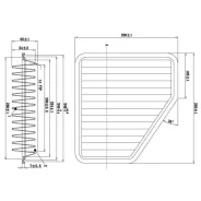 ������ ��������� DFA1015 ��� Toyota ������������� Double Force �������������� 17801-31120 17801-AD010 AY120-TY080 V9112-0040 A-1015 MFA-1138 WA-1420 D...