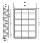 ������ ��������� DFA31007 ��� Toyota ������������� Double Force �������������� 17801-50040 17801-30040 AY120-TY064 AY120-TY074 17801-30080 A-194 MFA-3...