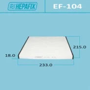 ������ �������� EF-104 ��� Toyota ������������� Hepafix ����� 87139-30010 87139-48020 87139-48030 87139-50010 88508-30100 88508-48020 AC-104 AC-103E M...