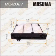 ������ �������� MC-2027 ��� Mitsubishi ������������� Masuma ����� MR500057 7803A027 AC-3504R CAC10100 DFC2231 AC-523C BRC0310 LAC-302 ����� � �������...