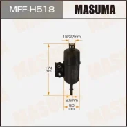 ������ ������ ������� ������� MFF-H518 ��� Honda ������������� Masuma ����� 16900-S84-G01 16010-SE0-G31 16010-SH3-505 16010-SH3-930 16900-S84-G01 JN70...