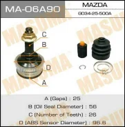 ���� �������� �������� MA-06A90 ��� Mazda �������� ������������� Masuma ����� G033-22-510 G033-22-510A G033-25-500A G033-25-500B G033-25-600A G033-25...