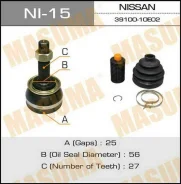 ���� �������� �������� NI-15 ��� Nissan �������� ������������� Masuma ����� 39100-26E10 39101-05E02 39101-10E02 39101-16E02 39101-26E10 NI-15 ������ 2...