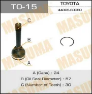 ���� �������� �������� TO-15 ��� Toyota �������� ������������� Masuma ����� 43405-60030 43405-60050 TO-15 TO-015 CO-7530 0110-015 JCT0050 ������ 24-57...