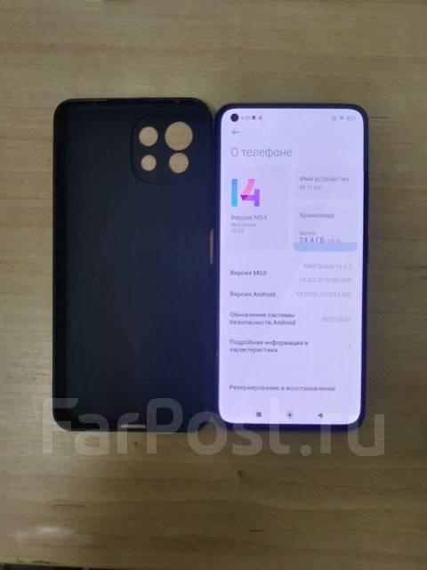 Смартфон Xiaomi Mi 11 Lite 8/128 Гб, 6.55", моноблок, черный, 3G, 4G ...