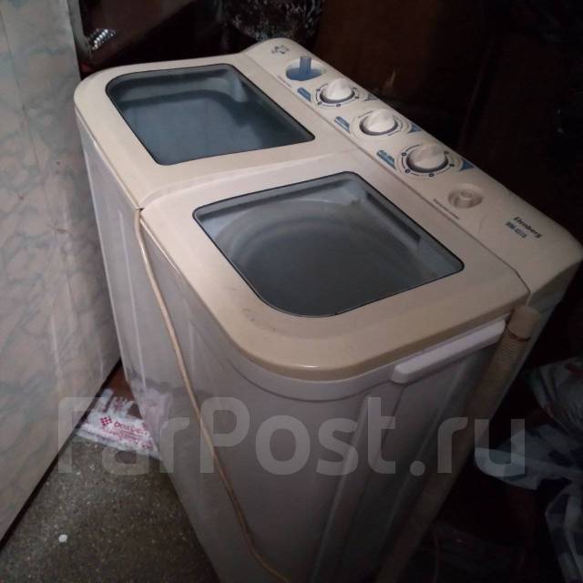 Стиральная машина полуавтомат Elenberg, вертикальная загрузка, 4,5 кг ...