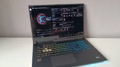 Asus ROG Strix G17 G713QM. 17.3", 3,2����, ��� 16 ��, ���� 512���, WiFi, Bluetooth, ����������� �� 5��. ����