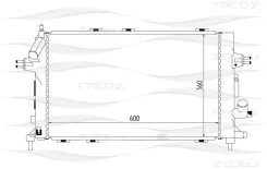 �������� ���������� OPEL Astra/Zafira 06- FREE-Z KK0162 KK0162 ����