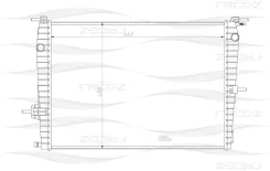 �������� ���������� Renault Fluence/Megane 08- FREE-Z KK0178 KK0178 ����