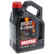 Motul 8100 X-Clean. 5W-40, �������������, 4��. ����