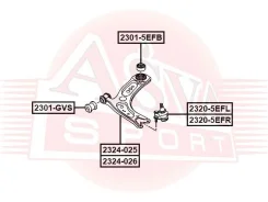 ����� ������ ����� Asva 2324-026 2324026 ����