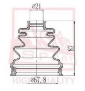 ������� ���� (�������� ��� ������) 21x61x82 Asva ASBT-INCD2 ASBTINCD2 ����
