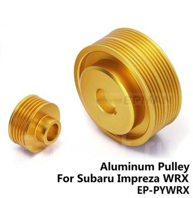 Шкивы алюминиевые облегченные Epman - Subaru Impreza WRX STI GDB GDA ...