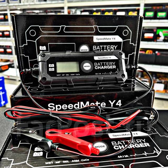 Зарядное устройство SpeedMate для автомобильного аккумулятора 6V/12V ...