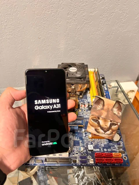 Samsung Galaxy A31. �/�, 64 ��, ������, 3G, 4G LTE, Dual-SIM, NFC ����