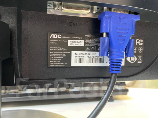 AOC. 19.5", ���������� �� (LCD, LED, QLED) ����