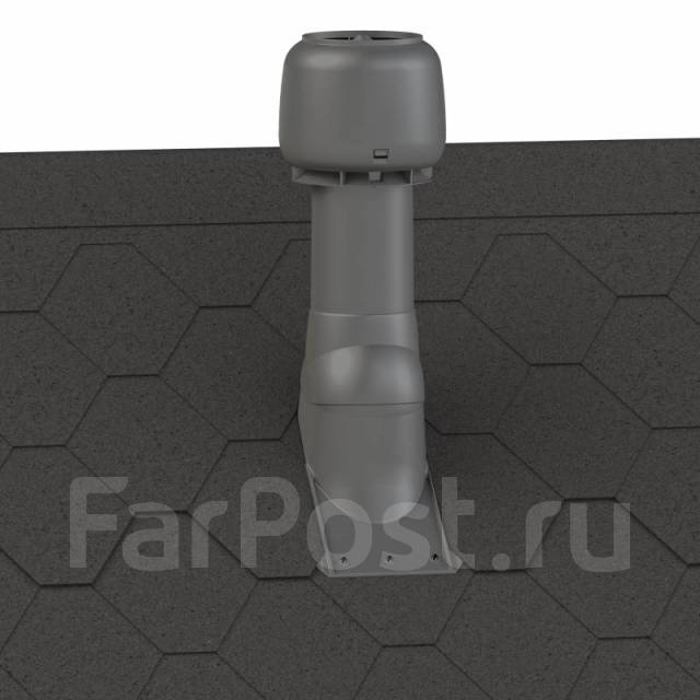 Вентиляционные выходы Vilpe Huopa/Slate для битумной и мягкой кровли, в ...