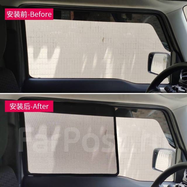 Сетчатая темная занавеска(тонировка) на стекла Suzuki Jimny JB74/JB64 ...