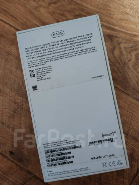 Apple iPhone Xr. �/�, 64 ��, �������, 4G LTE, ����������, NFC ����