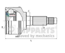 ���� Mitsubish Igalant 99-04 ���. Nipparts J2825131 J2825131 ����