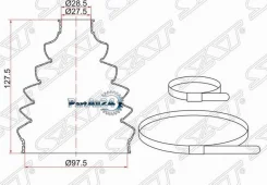 ������� ����� (�����/ �������) Audi A3 03-19 / A4 00-15 SAT TC-018, �������� TC018 ����