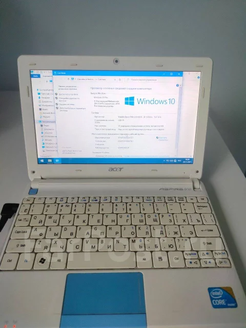 Acer Aspire One Happy2-N578Qb2b. 10.1", 1,7����, ��� 2048 ��, ���� 300���, WiFi: 1, ����������� �� 3��. ����
