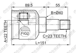 ���� TG-CVJ0065/2111-FUS * Ti-Guar TGCVJ0065 ����