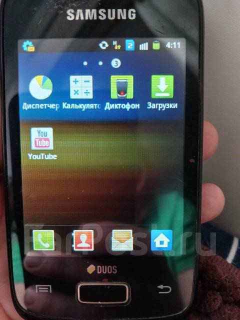 Маленький, сенсорный телефон для связи! Samsung Galaxy Young, до 8 гб ...