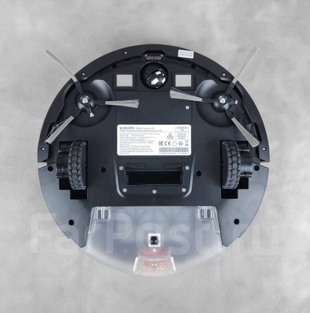 Робот-пылесос с влажной уборкой Xiaomi Robot Vacuum E5 Чёрный! Ростест ...