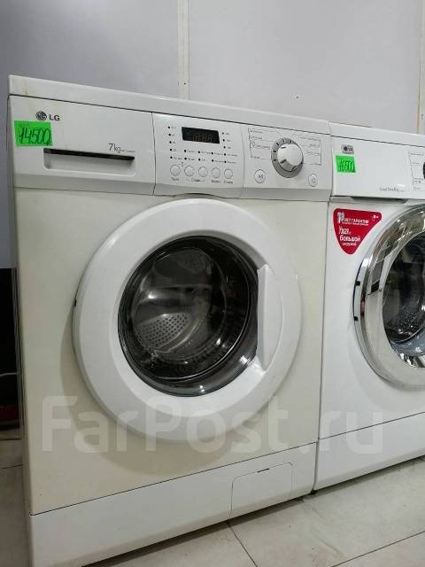 Продам стиральную машину "LG" гарантия, LG, 7,0 кг, б/у, в наличии ...