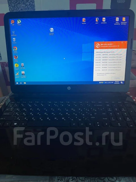 HP 15. 15.6", 1����, ��� 4 ��, ���� 500���, WiFi: 1, ����������� �� 1��. ����