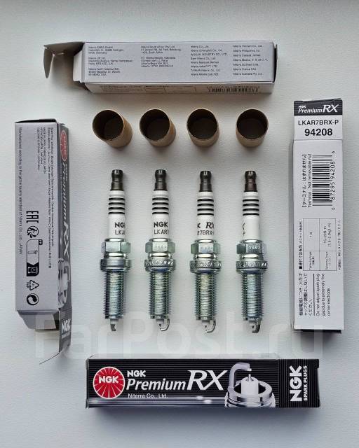 Свеча зажигания NGK Premium RX LKAR7BRX-P 94208 из Японии купить