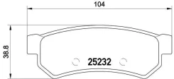 ������� ��������� ���� p10053 Brembo P10053 ����