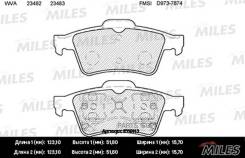    ( ) ( Semi-Metallic) (Nissan Primera P12, Renault Laguna II, Latitude) (TRW GDB1469) E110113 Miles E110113 E11...