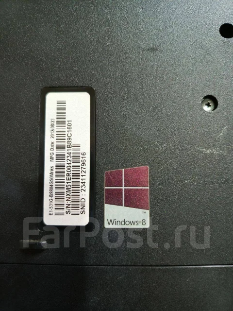 Acer Aspire E1-531G. 15.6", 2,4����, ��� 4 ��, WiFi: 1, ����������� �� 4��. ����