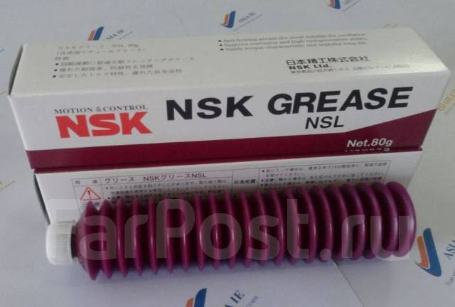 NSK NSL Grease - индустриальная смазка скоростных ШВП - 80 г, новый, в ...