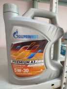 Gazpromneft Premium. 5W-30, �������������, 4��. ����