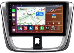 ��������� Toyota Vios 3 2013-2026, Yaris 3 (XP150) 2017-2022 Canbox EVO 5812-10-0697 �� Android 14 (4G-SIM, 4/64, DSP, QLed, AI, 360) 332096 ����