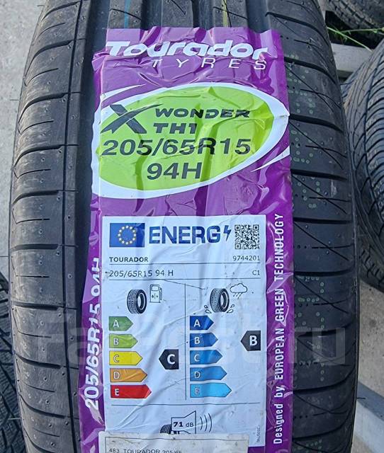 Tourador X Wonder TH1, 205/65 R15, 15", 4 шт, 205 мм, 65 %, радиальный ...