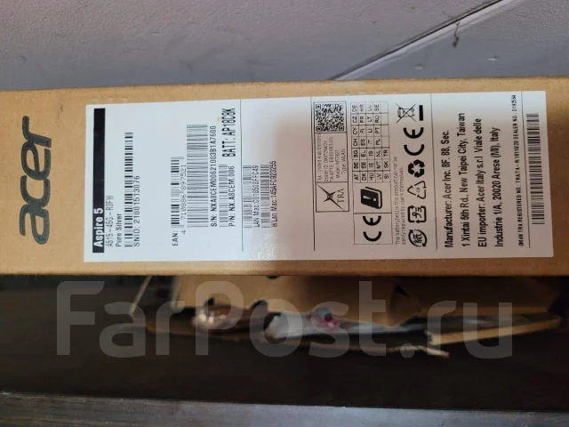 Acer Aspire 5 A515-45G. 14.5", 2,6����, ��� 8 ��, ���� 1 000���, WiFi: 1, Bluetooth: 1, ����������� �� 13��. ����