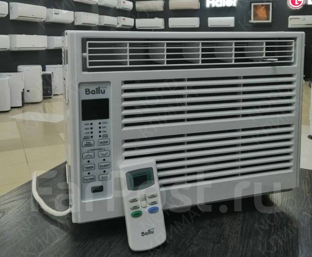 Кондиционер оконный Ballu BWC-05 AC, 15 м2, On-Off, моноблок, 15 м² ...