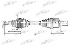 ������� ������ ford mondeo Patron PDS1258 Ford: R93BG3B436AAE 7024789 5029036 Ford Mondeo I Clipper (Bnp). Ford Mondeo I (Gbp). Ford Mondeo Ii (Bap) P...